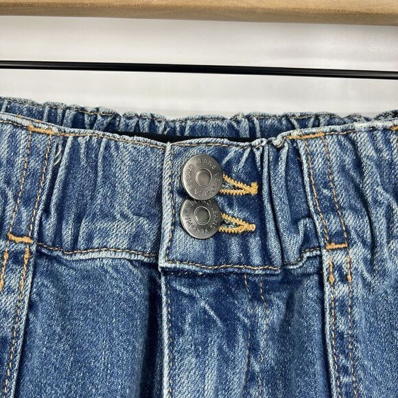 Veronica Beard Jeans Size 2 26 Women Blue Arya Straight High Rise Cotton Stretch - Picture 3 of 9